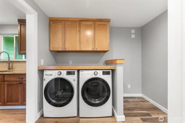front loading washer/dryer convey with home