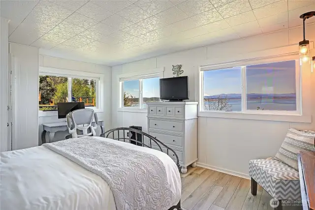 Every guest will have and enjoy the majestic sound + mountain views from the "guest cottage".  AirBnB??  This also comes fully appointed and fully furnished. Just.....so much magic here!