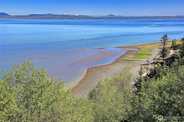 Waterfront views from above .....