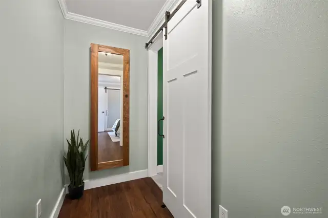 Full length mirror/jewelry cabinet