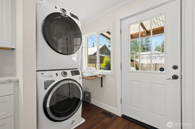 Main level laundry