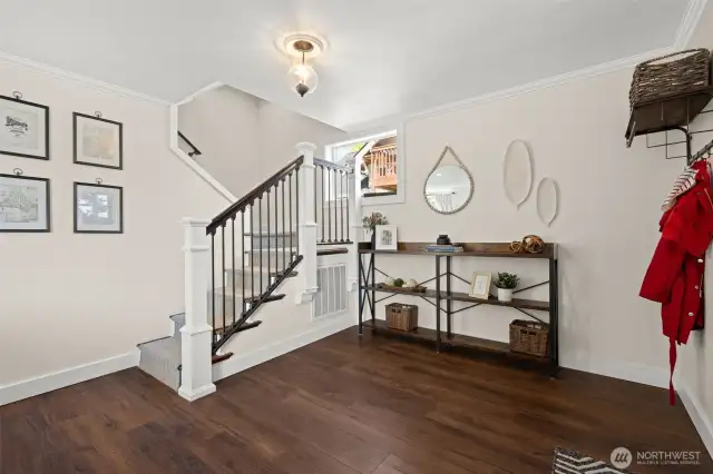 Beautiful, open entry