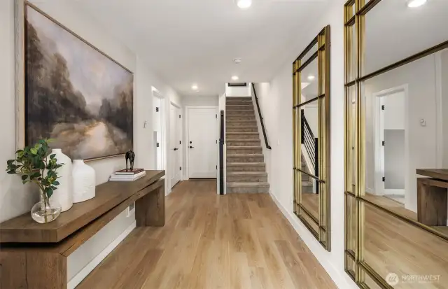 Photo of model home with similar finishes