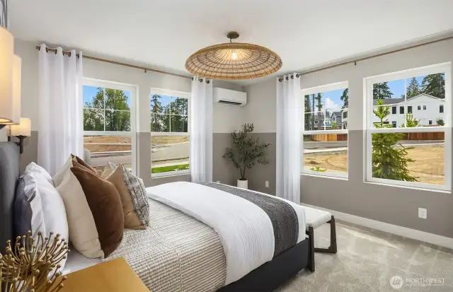 Photo of model home with similar finishes