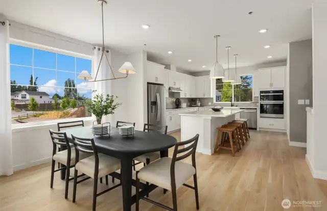 Photo of model home with similar finishes