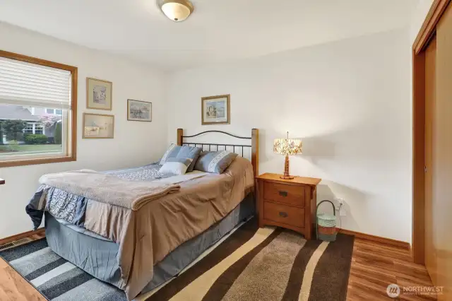 One of 3 beds. This one faces north.