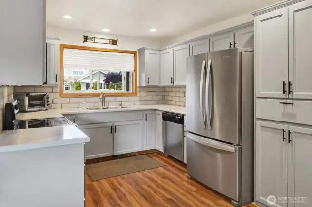 Nicely updated kitchen