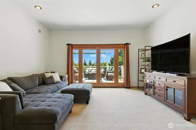 Easy deck access off the Great-Room