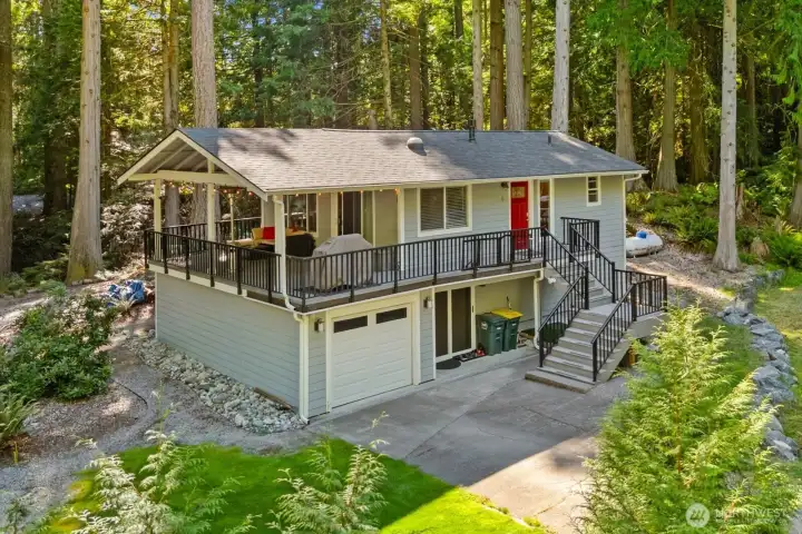 Well maintained with single car garage and large deck for entertaining.