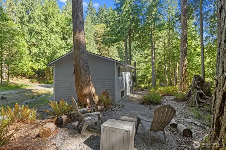 Relax and enjoy the peace and quiet on these cool, late summer evenings.