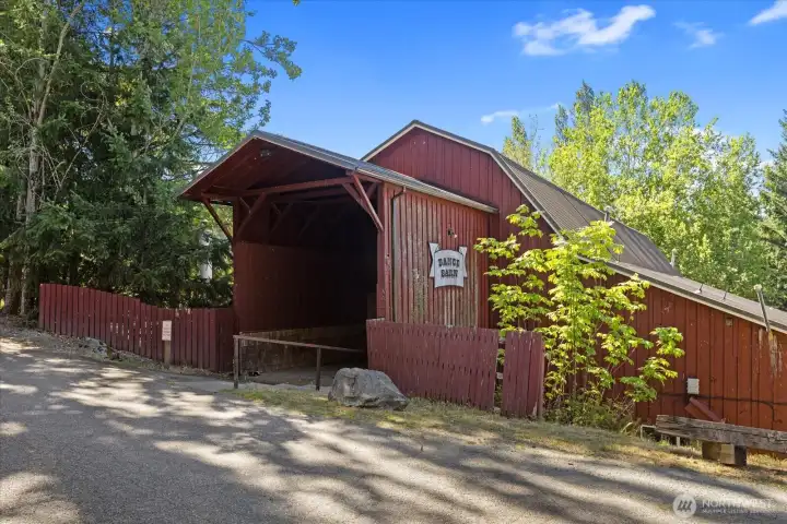 Community dance barn, can host events and weddings!