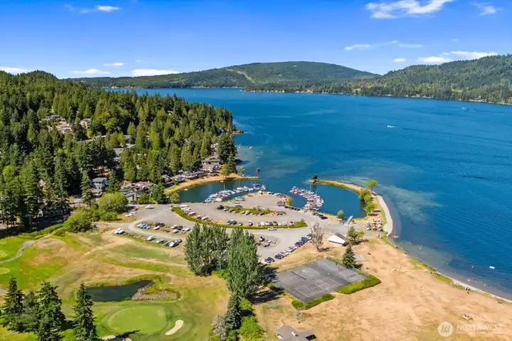 Community marina.