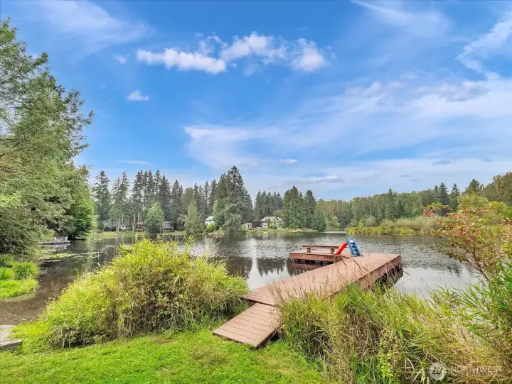 One of the private community parks with Lake Marcel access.  Lake Marcel is also a private lake for local residents within Lk Marcel Community Club.