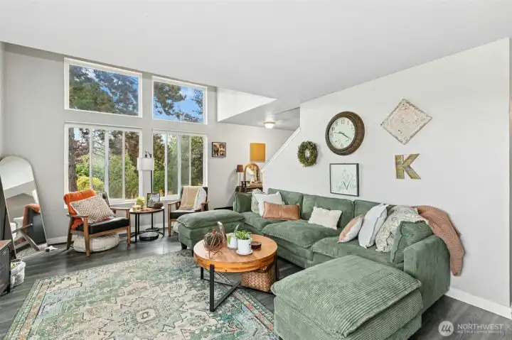 Light-filled living room