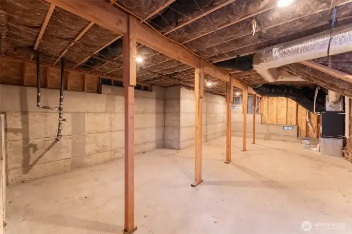 Large secure dry storage area