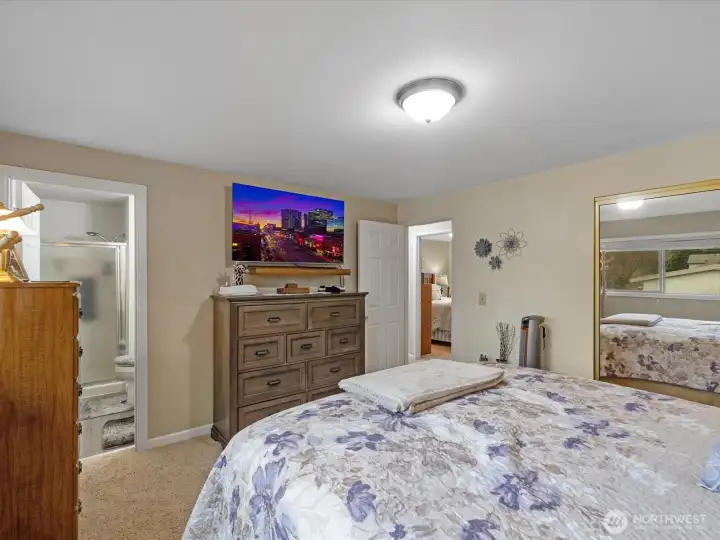 Primary Bedroom with Three Quater Bath-On suite