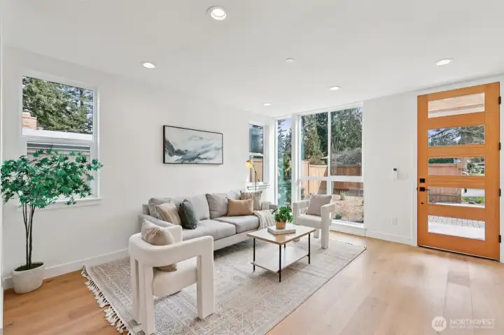 Engineered wood floors - wide plank