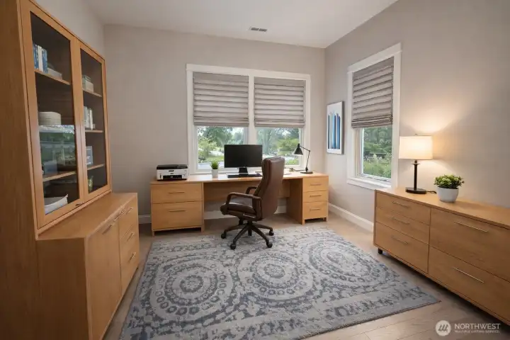 The Messina floorplan has a nice den with French Doors. If you need a Bonafide 3rd bedroom, we have a local resident / licensed and bonded contractor who can convert this space with design, materials and installation / construction for under $3,600 (including tax). Home would STILL have space for and office. Come and see!