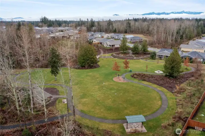 Reflection Park is just minutes away. A HUGE park, with more trails, spaces to relax, workout stations, and even offers a community book exchange.