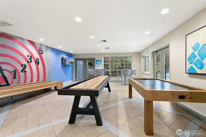 Game room! Bring your friends or meet some new ones here.