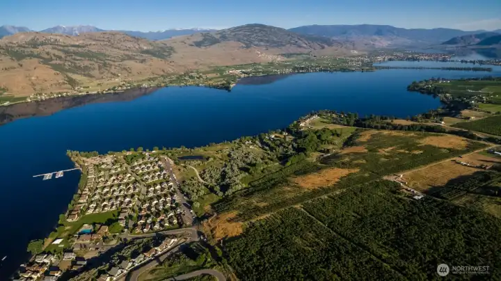 Veranda Beach is located in the very North of Okanogan County,   just a short hop into Canada.