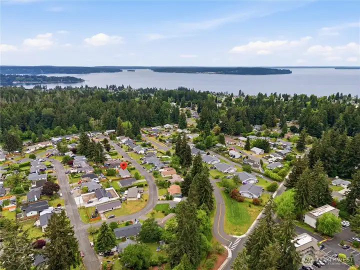 1.2 miles from Steilacoom Ferry Dock. 1.2 miles from Steilacoom Ferry Dock.