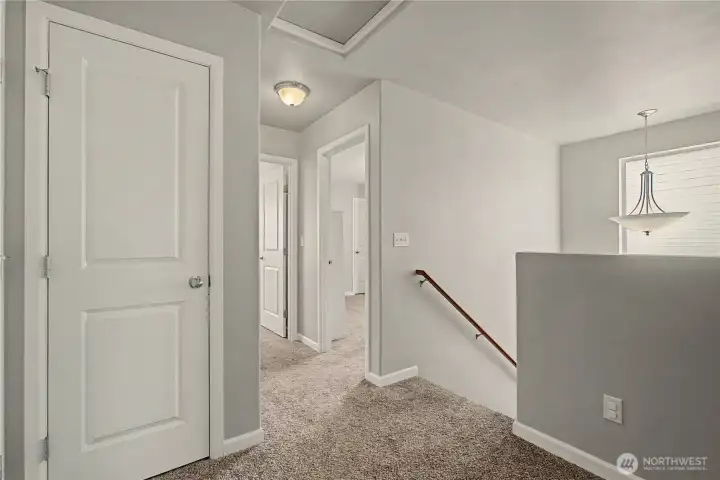 Upstairs landing