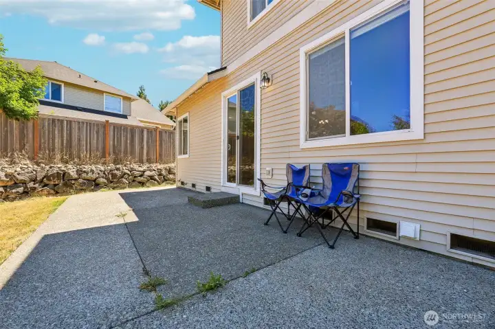 Great patio for relaxing or entertaining Great patio for relaxing or entertaining