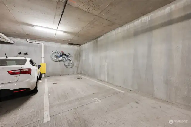 Secured & Designated Parking Garage