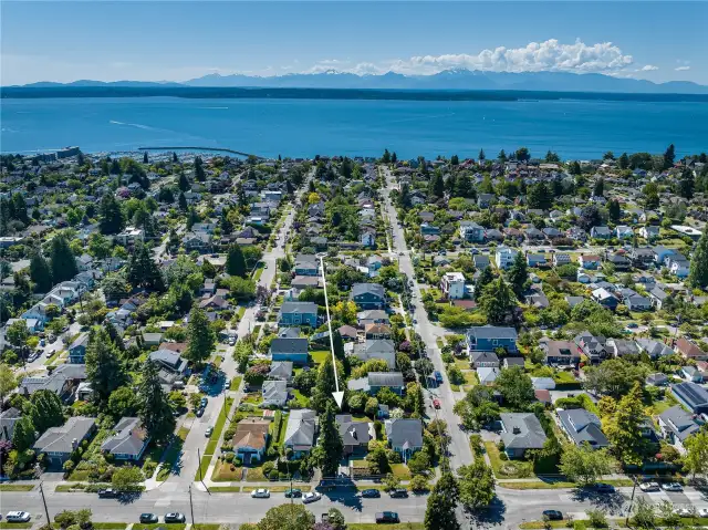 Close to Golden Gardens, Shilshole Marina, and lots of parks!