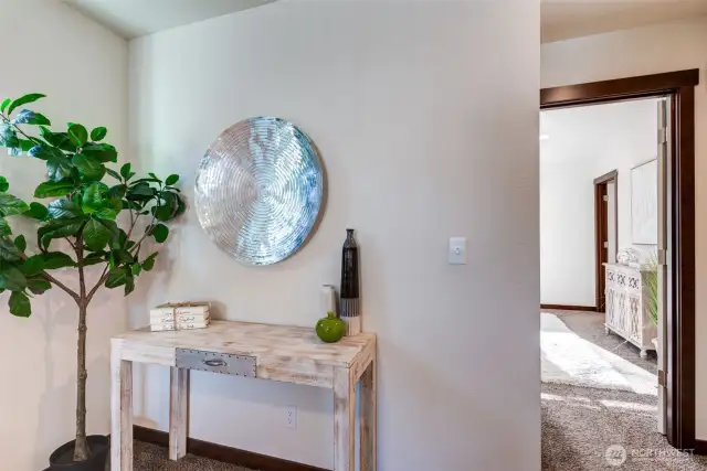Upstairs landing space.