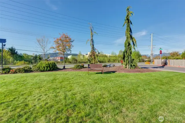 Community play area.