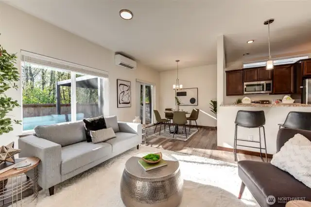 Nice open concept layout.