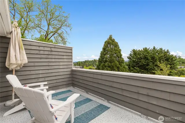 Deck with a view