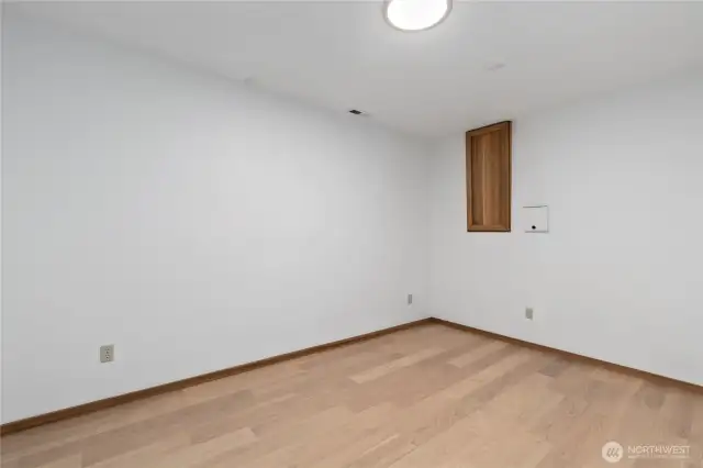 Bedroom three on lower level.