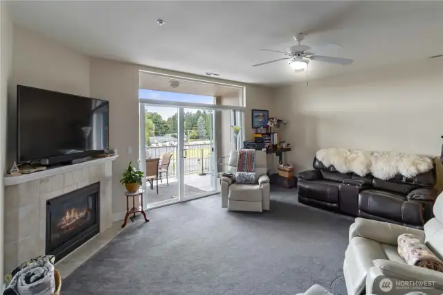 Living Room looking out to Patio