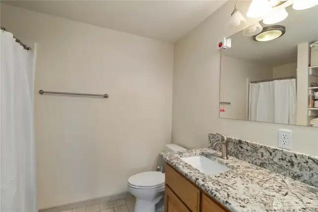 Primary Bath with ADU Walk-In Shower