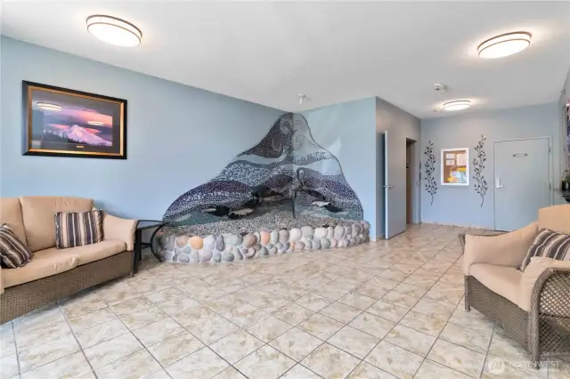Secure Main Entrance/Lobby