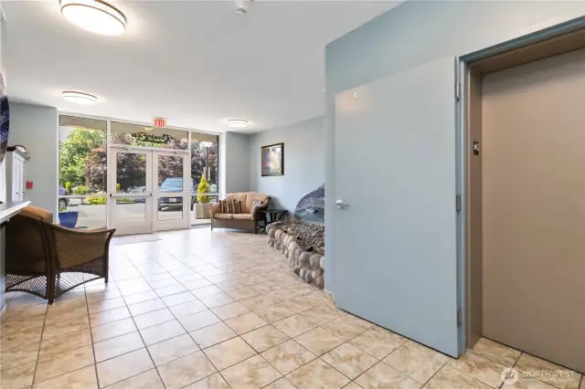 Secure Main Entrance/Lobby