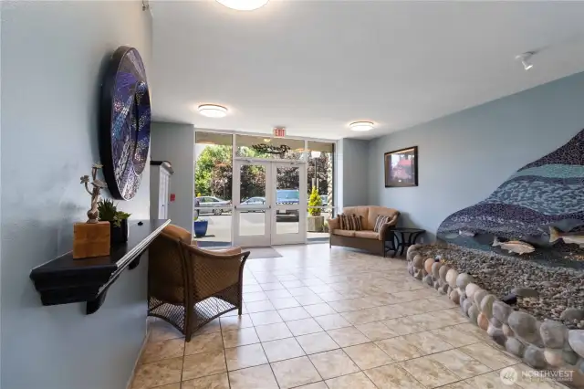 Secure Main Entrance/Lobby