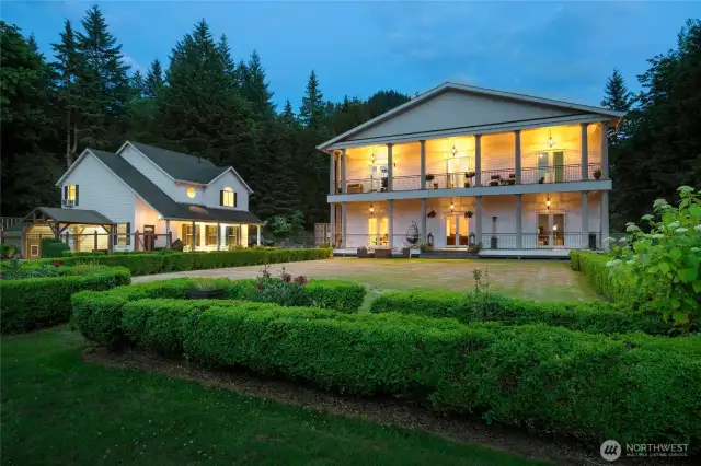 Life is beautiful here. Open the French doors to extend the living space outdoors and step onto the covered patio where you can enjoy gentle breezes and take in serene views of the surrounding landscape. Whether you're sipping morning coffee or hosting evening guests, this seamless indoor-outdoor flow offers a luxurious yet relaxed lifestyle.