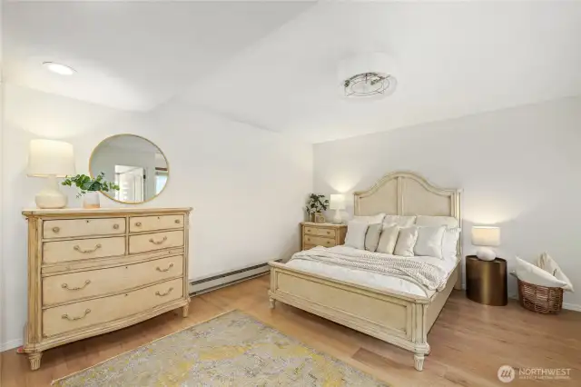 Current owners closed in an East facing window which could be reopened if desired.