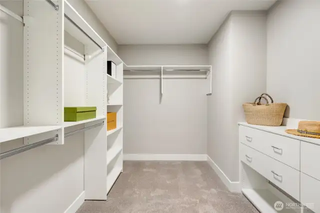Master Walk-in closet