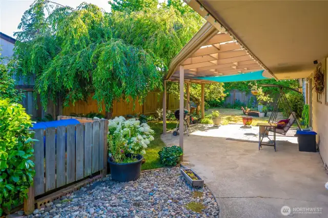 Nicely landscaped