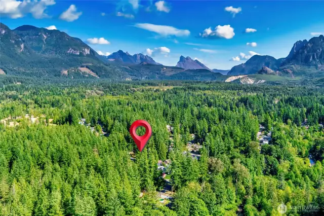 Nestled in the beautiful PNW terrain!