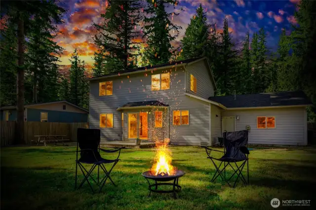 Backyard @ Twilight View
