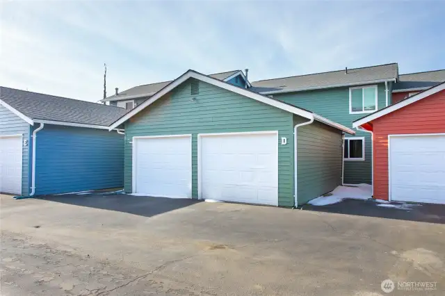 2 car garage.