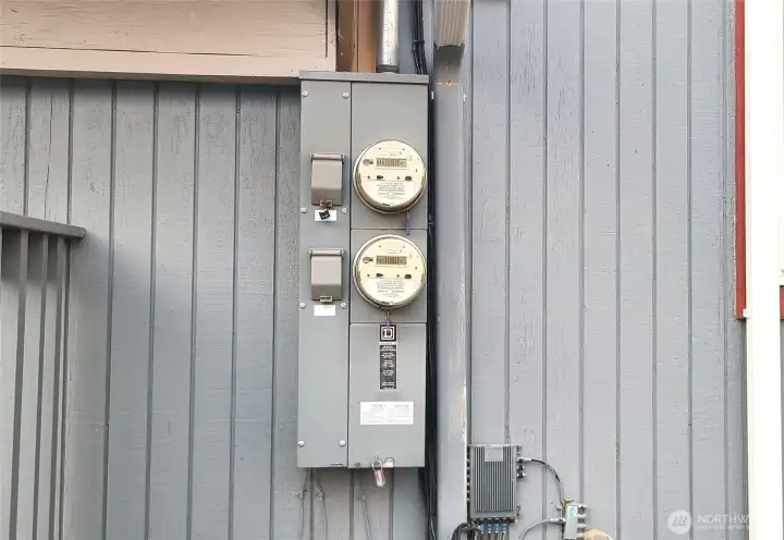 Separate meters for each apartment