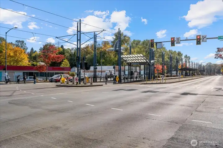 The Rainier Beach Light-Rail Station is just a block away.