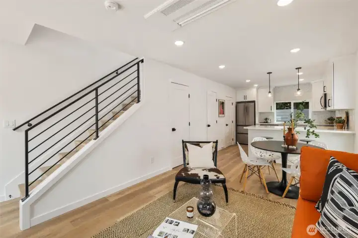 Photos from model home, 820A.